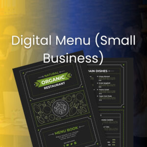 Digital Menu (Small Business)